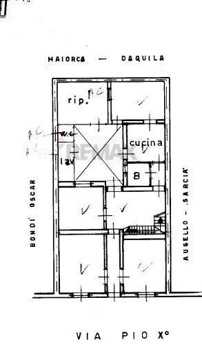 Pianta 2D - Apartment VIA PIO X
 
17, Siracusa - floor plans 1