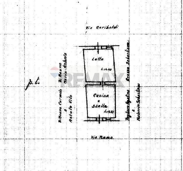 Pianta 2D - Casa indipendente Via Garibaldi - Via Roma, Sortino - planimetria 1
