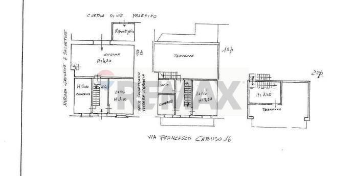 Pianta 2D - Casa indipendente Via Caruso
 
16, Pachino - planimetria 1