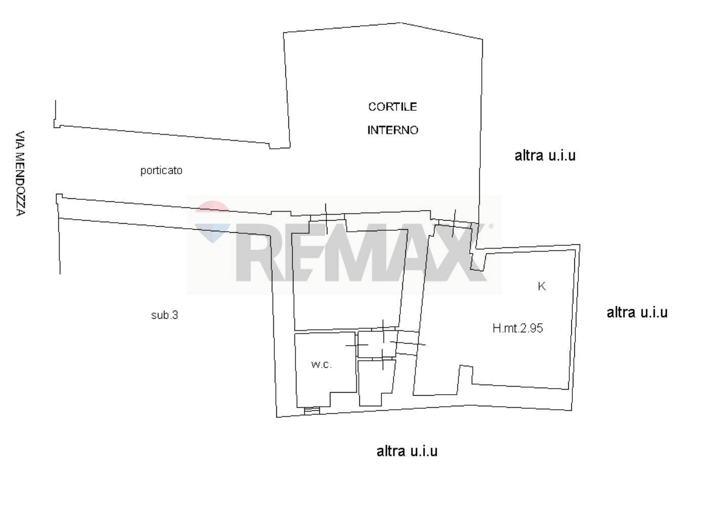 Pianta 2D - Casa indipendente Via Giuseppe Mendoza
 
14, Siracusa - planimetria 1