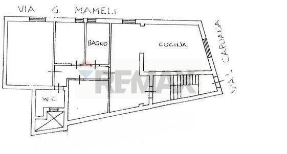 Planimetria - Four-room apartment Via Luigi Capuana
 
47, Siracusa - floor plans 1