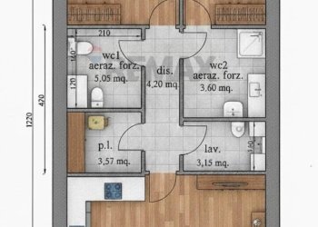 Pianta 2D - Casa indipendente Via Bengasi
 
5, Pachino - foto 23