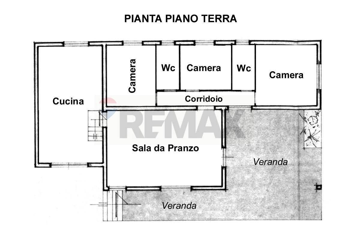 Pianta 2D - Villa Via Roma, Marina di Modica, Modica - planimetria 1
