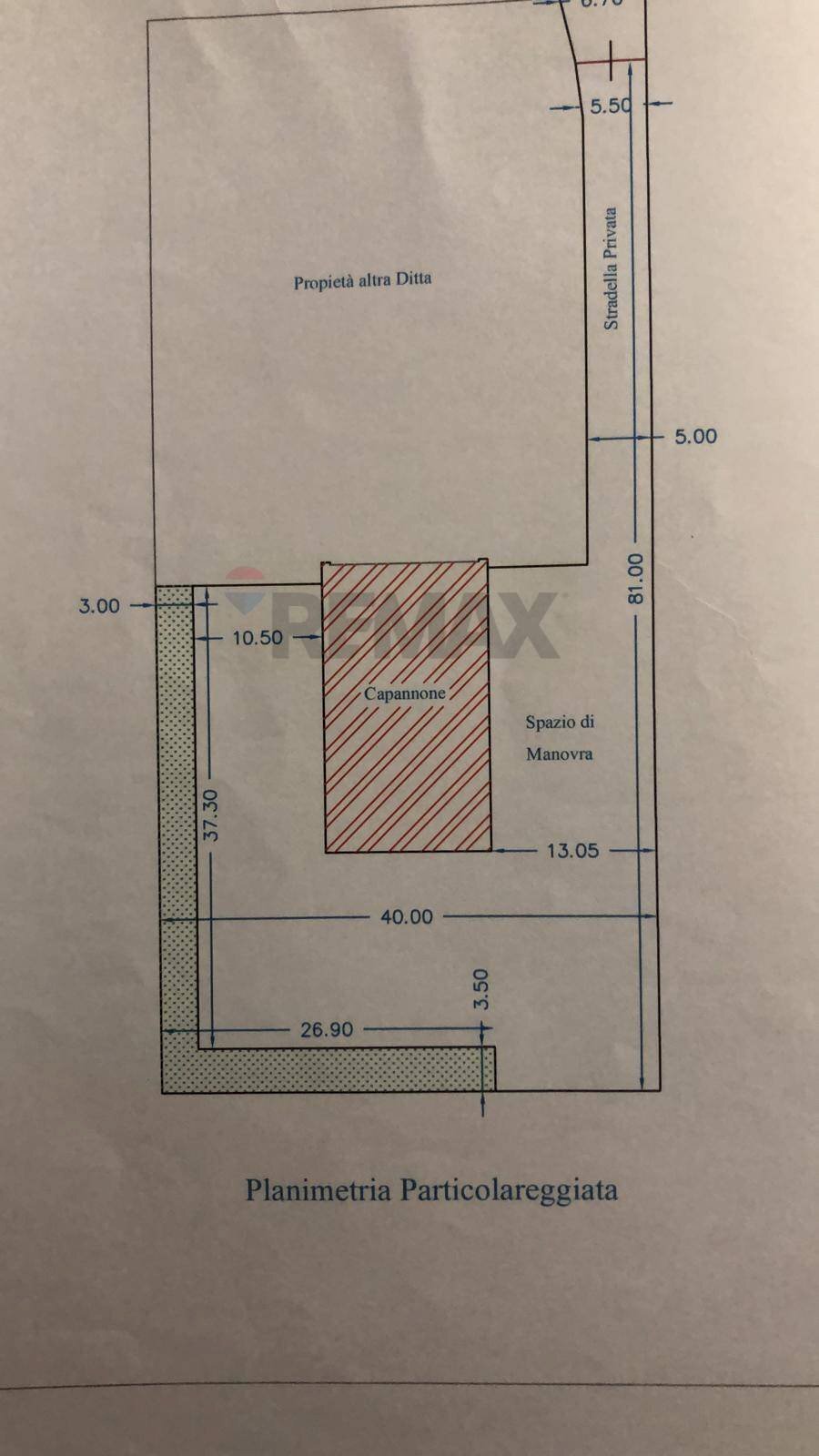 Pianta 2D - Shed CONTRADA SPALLA, Melilli - floor plans 1