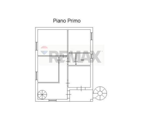 Pianta 2D - Trilocale Via Dello Zafferano
 
54, Ispica - planimetria 1