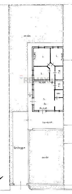 Pianta 2D - Villa S. Lorenzo Strada V
 
35, Noto - planimetria 1