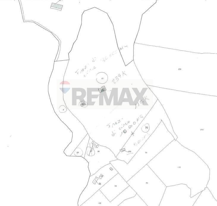 Pianta 2D - Building land Contrada Meti, Avola - floor plans 1