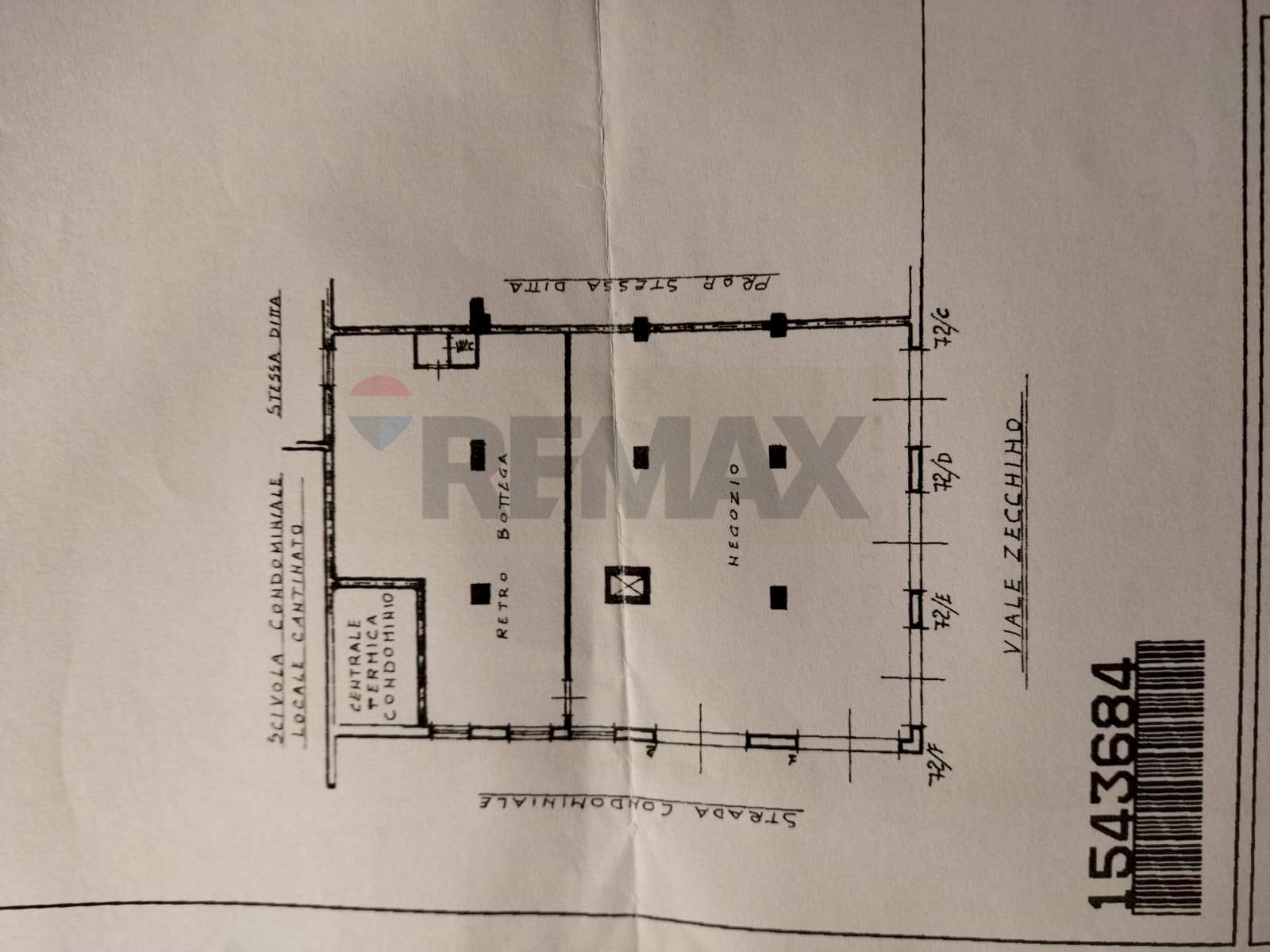 Pianta 2D - Commercial Premises Siracusa - floor plans 1