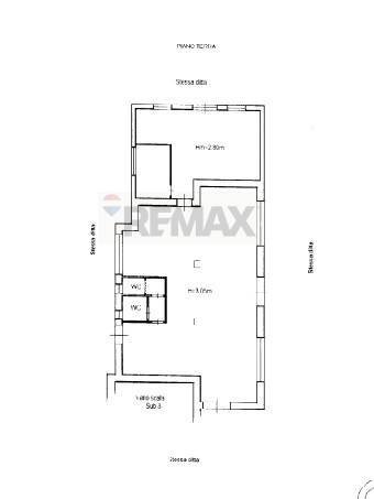 Pianta 2D - Negozio viale  edoardo garrone, Melilli - planimetria 1