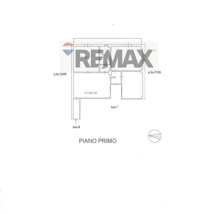 Pianta 2D - Independent house Via Roma
 
85, Santa Croce Camerina - floor plans 1