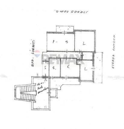 Planimetria casa - Quadrilocale via San Giovanni
 
29, Melilli - planimetria 1