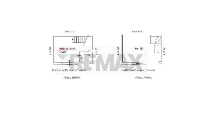 Pianta - Casa indipendente Via Principe di Piemonte Ronco III
 
67, Portopalo di Capo Passero - planimetria 1