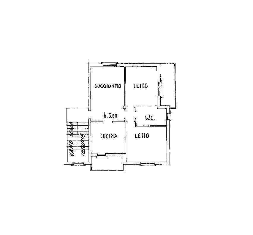 Foto 35 - Trilocale Via Alla Chiesa
 
8, Senago - planimetria 1