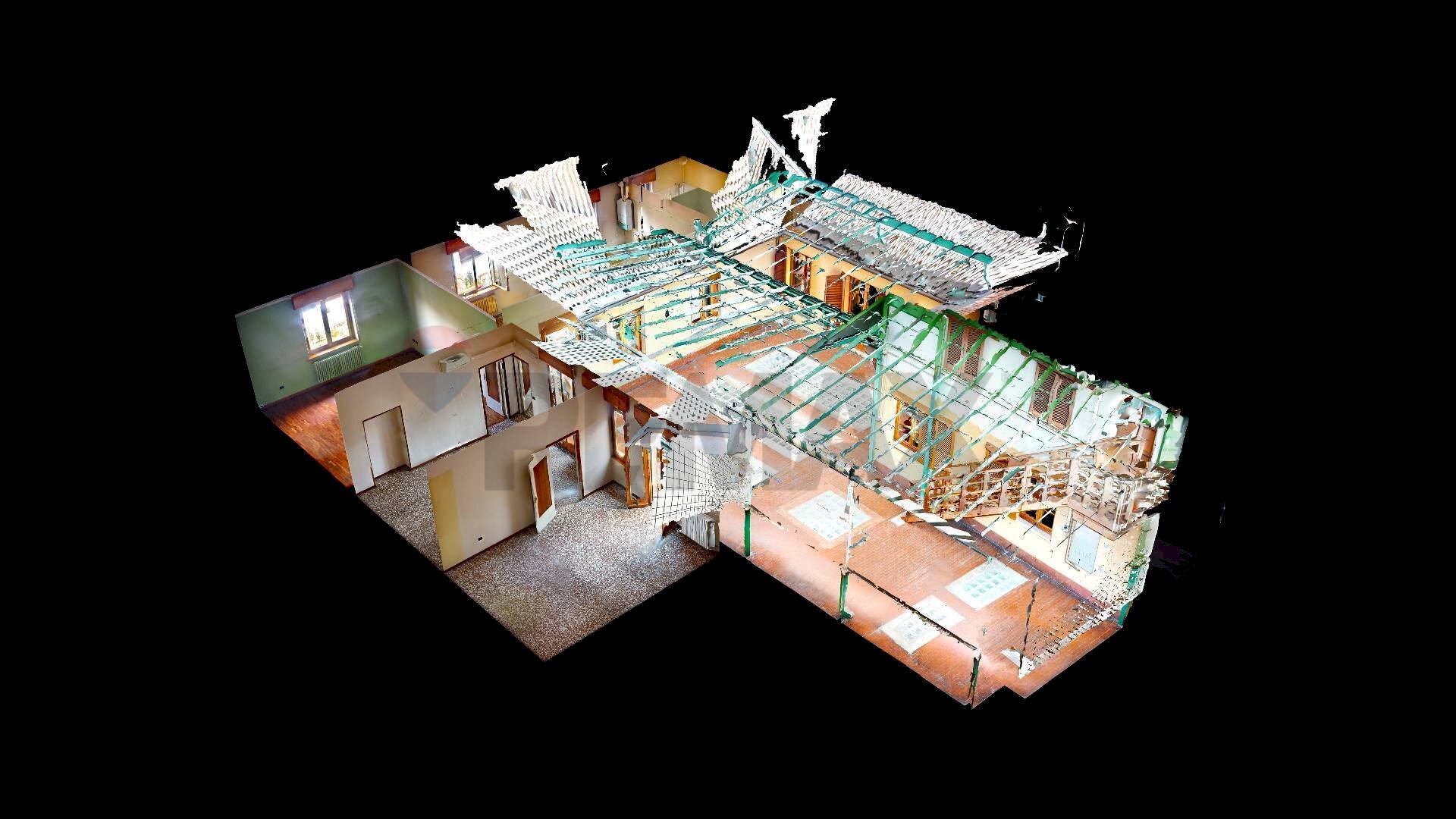 Pianta 3D - Casa indipendente via Milano
 
90794, Magenta - foto 2