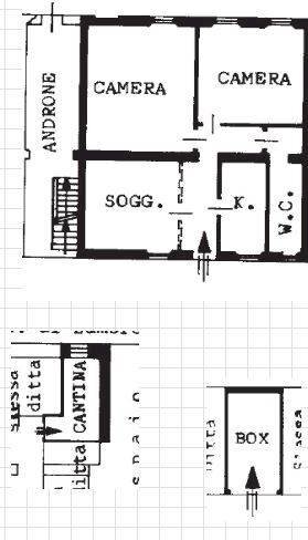 Foto 9 - Appartamento Via S. MAURIZIO AL LAMBRO, Brugherio - planimetria 1