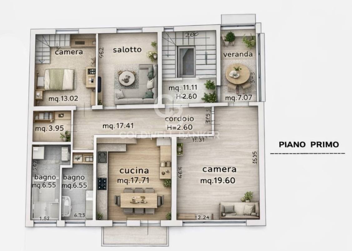 Foto 36 - Casa semi indipendente Viale San Martino
 
34, Riccione - planimetria 1