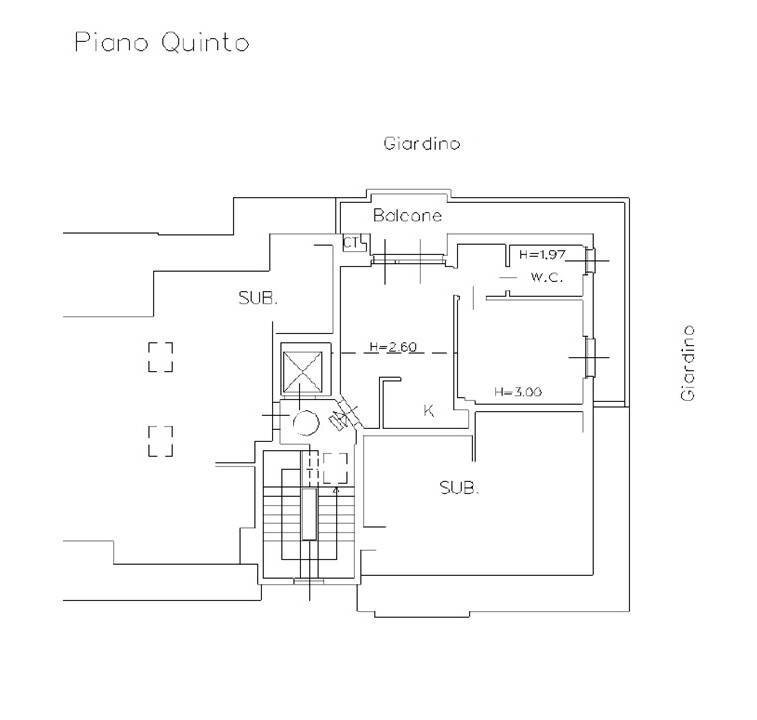 Foto 43 - Two-room apartment Via Gastone Da Foix
 
11, Milano - floor plans 1
