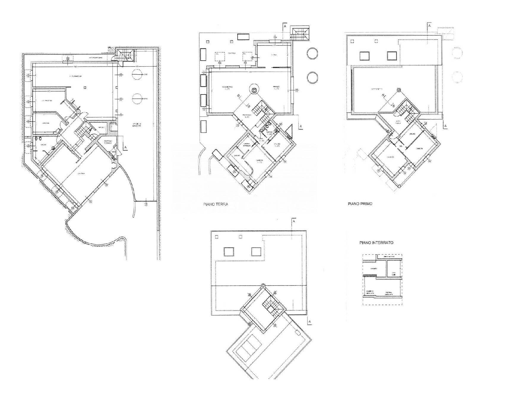 Foto 45 - Villa via monte grappa
 
30, Merate - planimetria 1