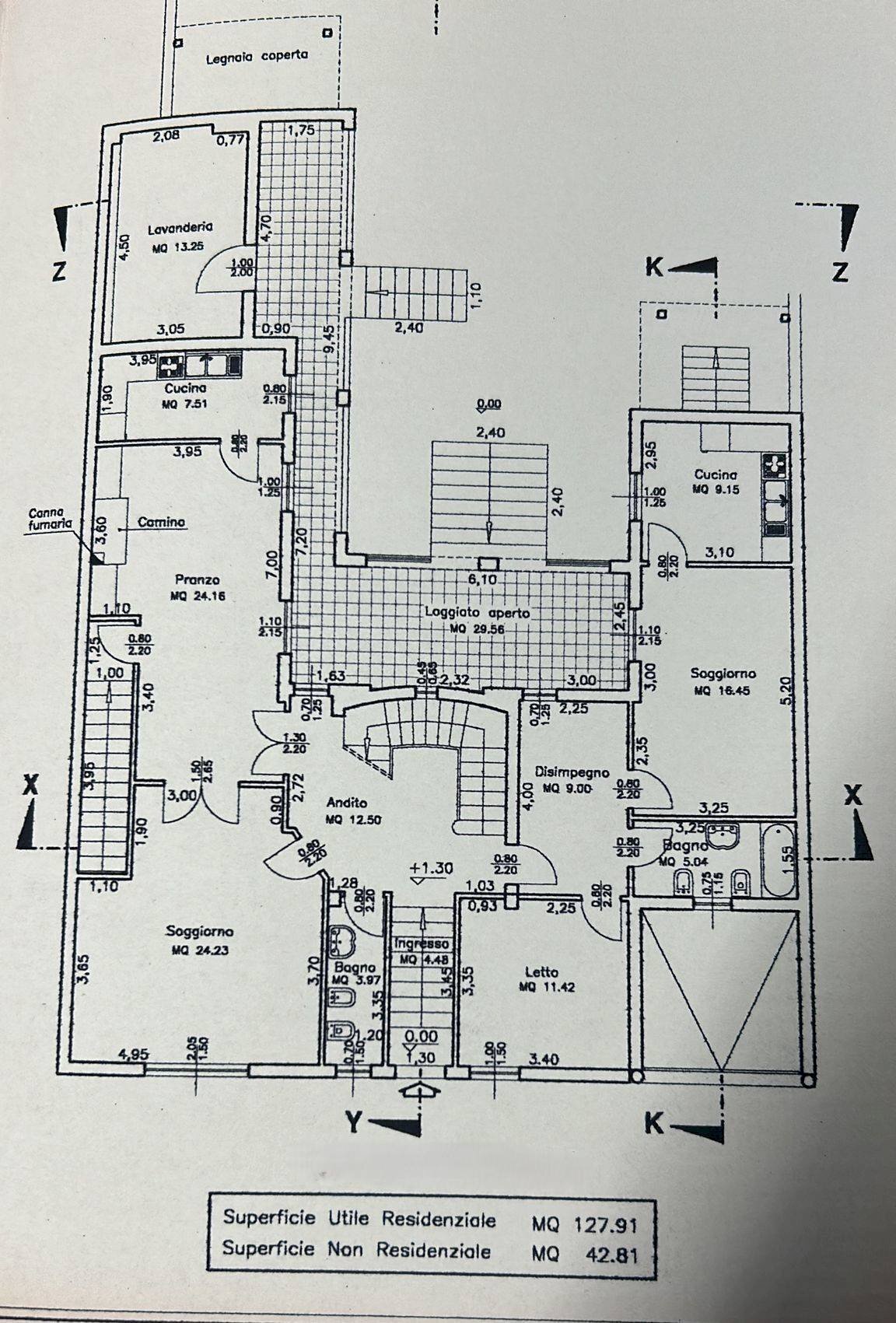 Foto 89 - Independent house Piazza 4 Novembre, Quartu Sant'Elena - floor plans 1