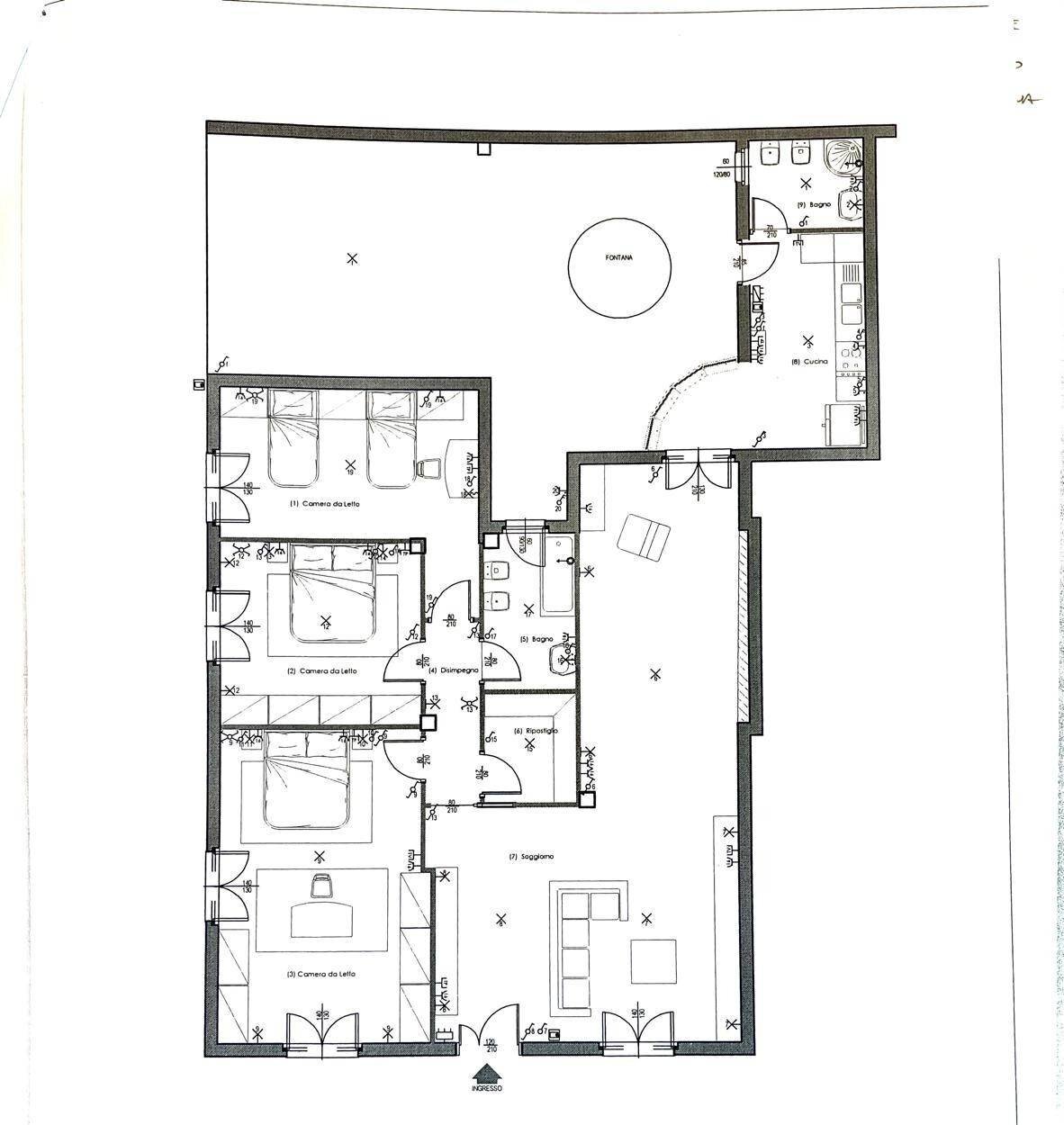 Foto 6 - Apartment via Manara, Quartu Sant'Elena - floor plans 1