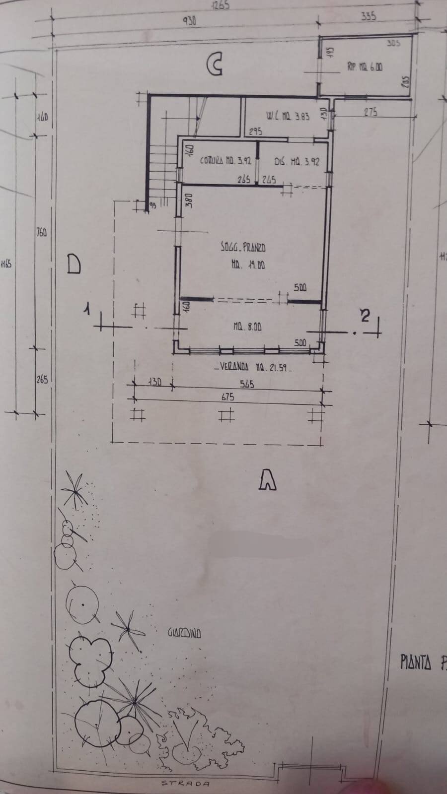 Foto 16 - Villa Quartu Sant'Elena - floor plans 1