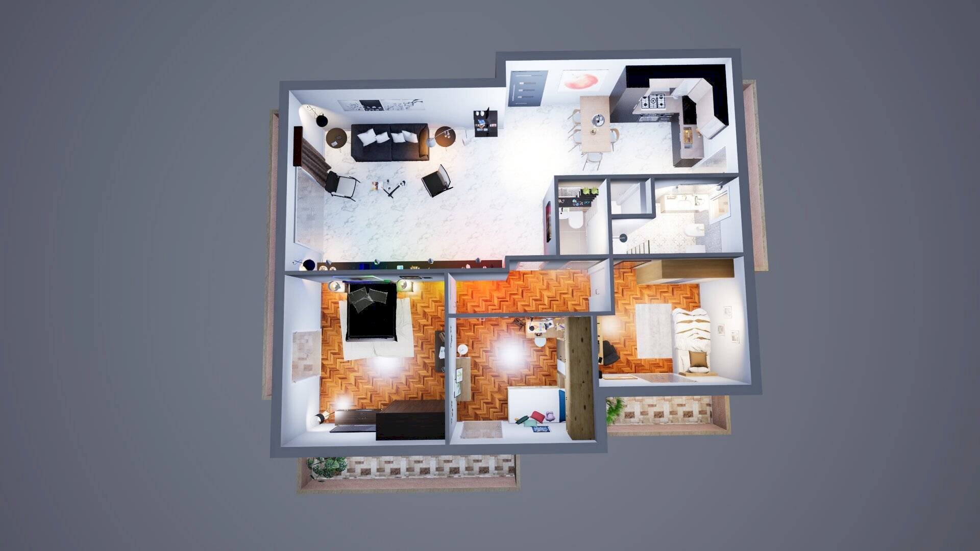 Foto 40 - Four-room apartment vialle della musica, Quartu Sant'Elena - floor plans 1