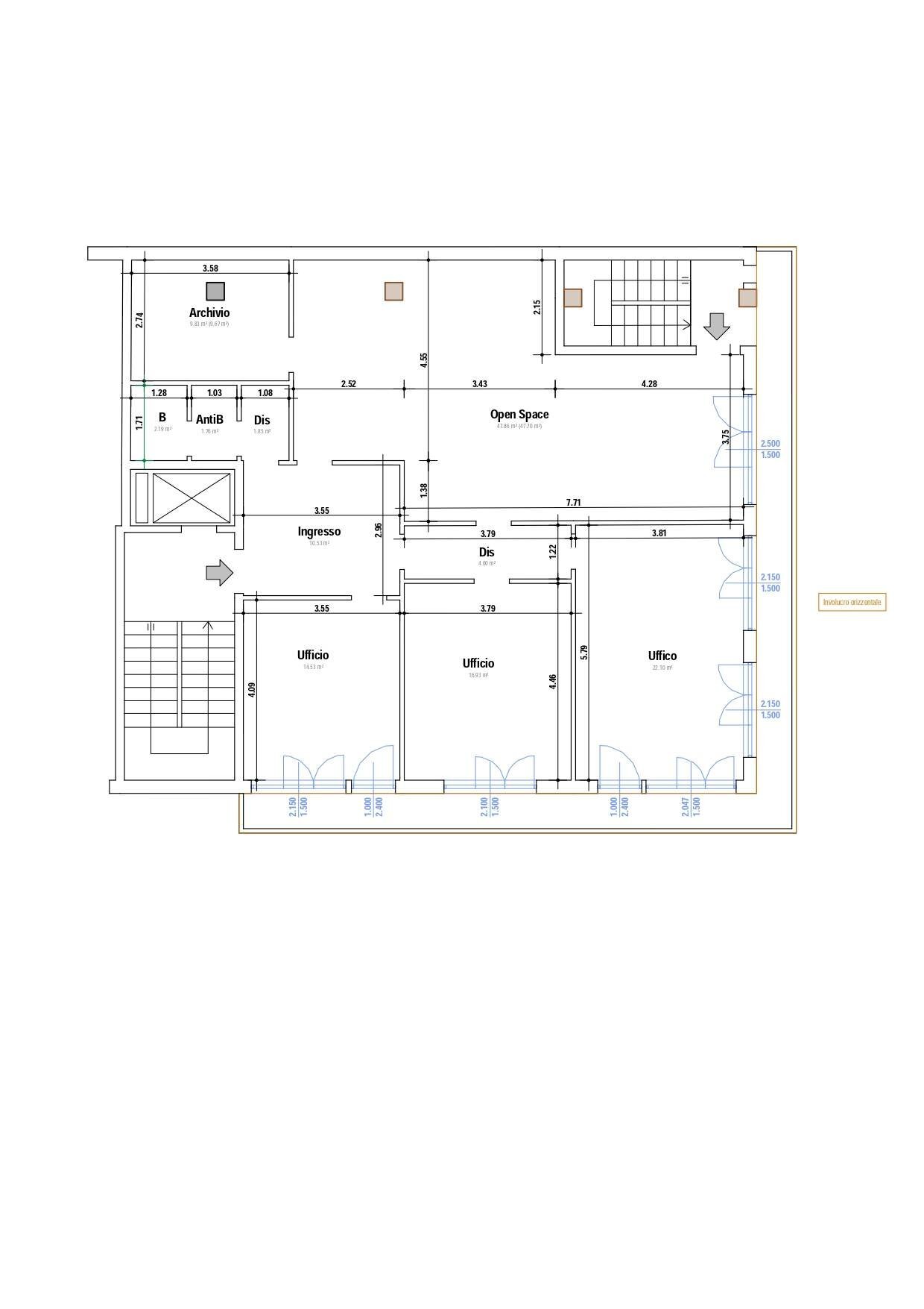 Foto 26 - Ufficio via marconi, Quartu Sant'Elena - planimetria 1