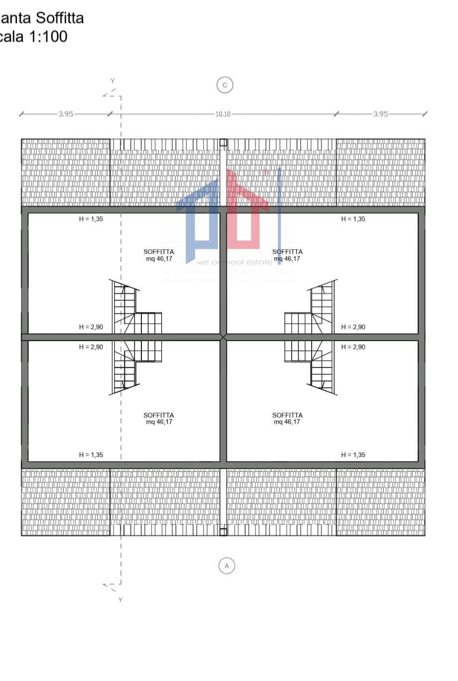 Foto 32 - Villa Via Reno, Ardea - planimetria 1