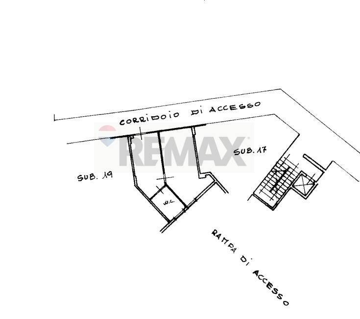 Pianta 2D - Warehouse Via Aldo Moro
 
84, Monreale - floor plans 1