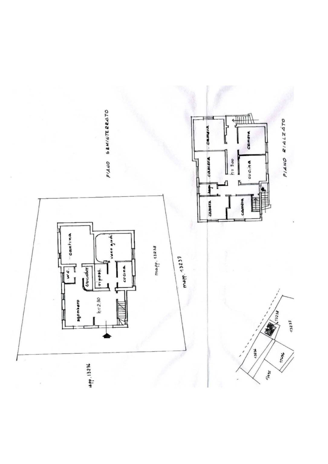 Villa via Francesco Arese, Varese (zona Casbeno) - planimetria 1