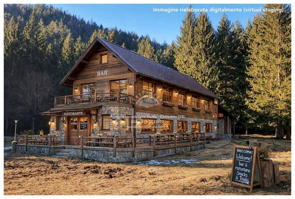 Facciata - Negozio strada Provinciale della Valle Cannobina, Malesco - foto 1