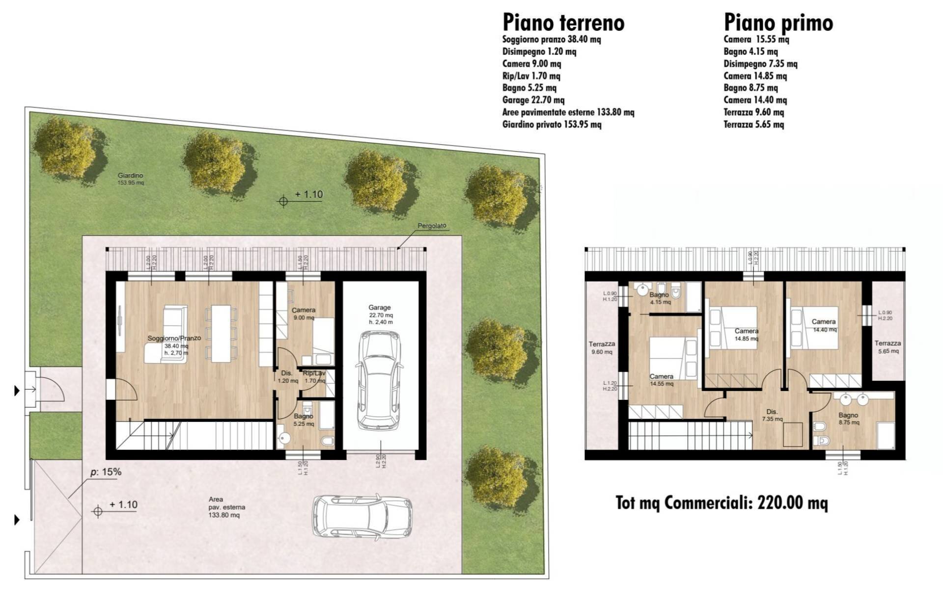 Foto 22 - Villa via dante alighieri
 
249, Reggello - planimetria 1