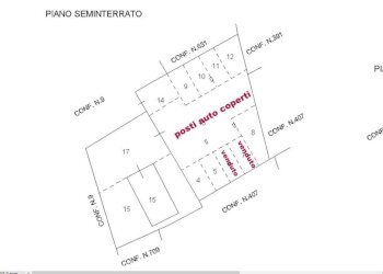 Planimetria - Box via Innocenzio V, 41, La Salle - foto 1