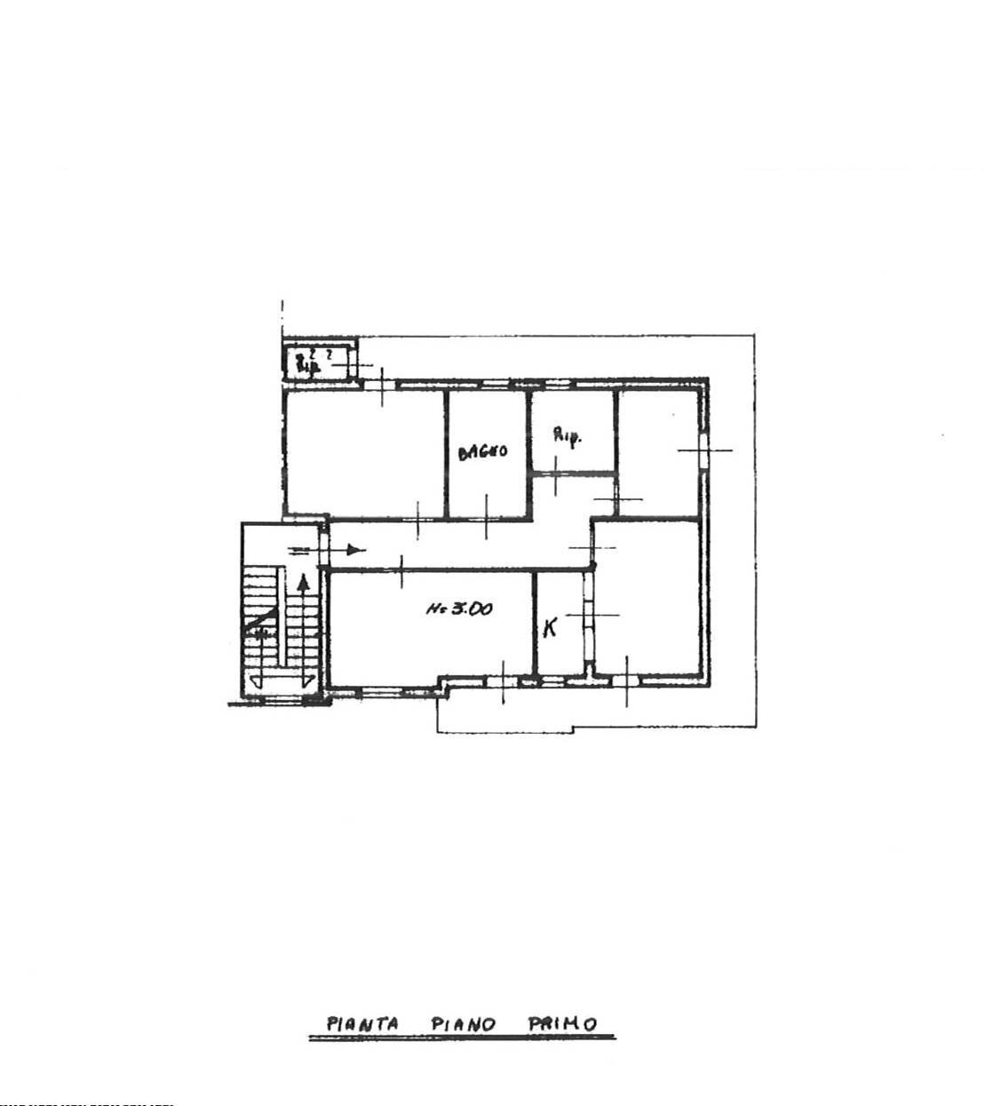 Foto 23 - Four-room apartment Via Pompeo Borgia, Siracusa - floor plans 1