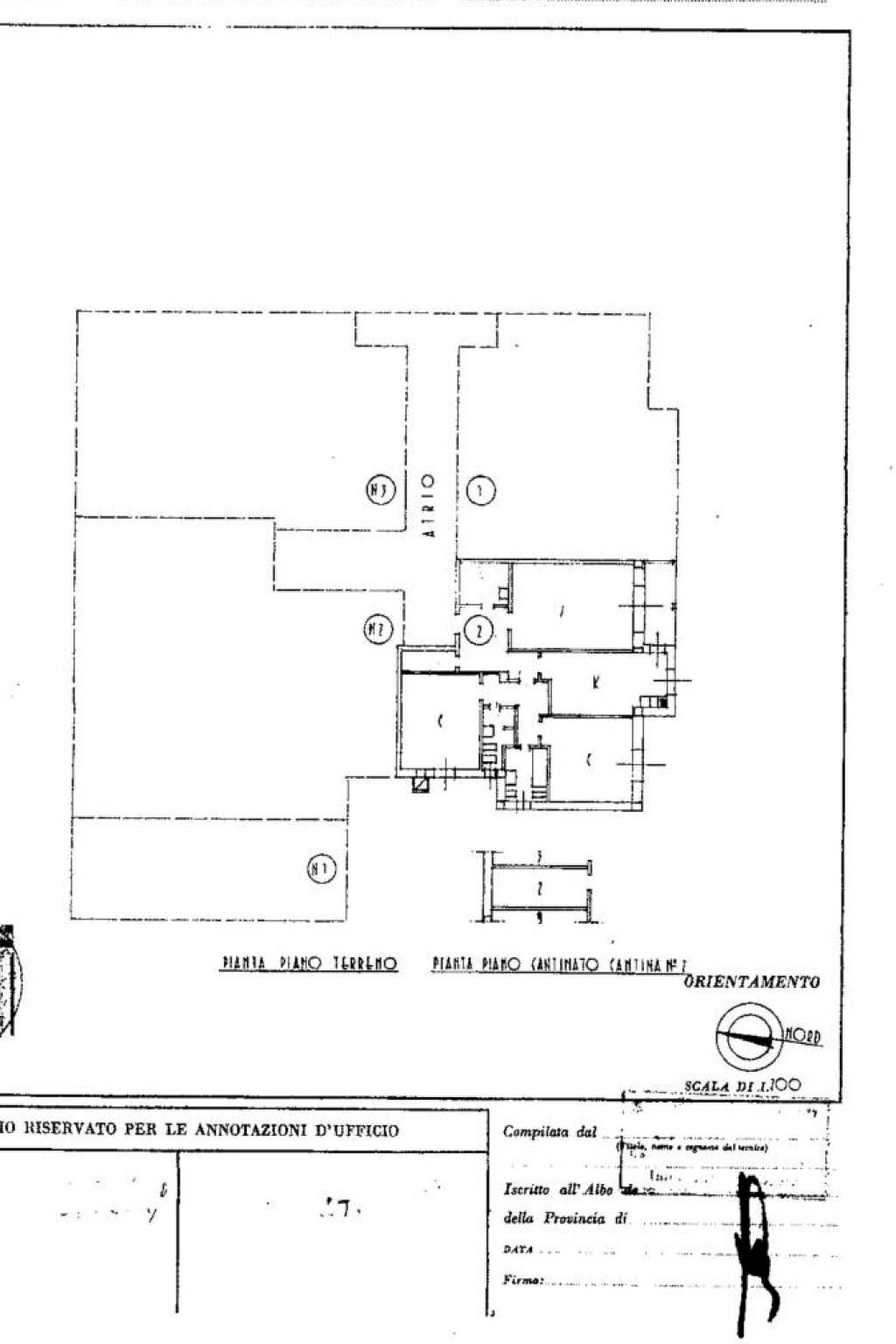 Quadrilocale via Martiri della Libertà, 95, Occhieppo Inferiore - planimetria 1