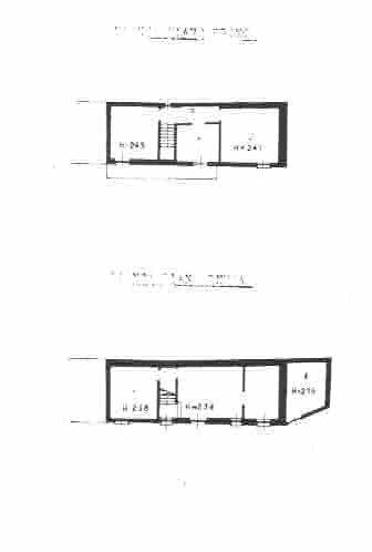 Rustico via Gavelli, Castelnuovo Calcea - planimetria 1