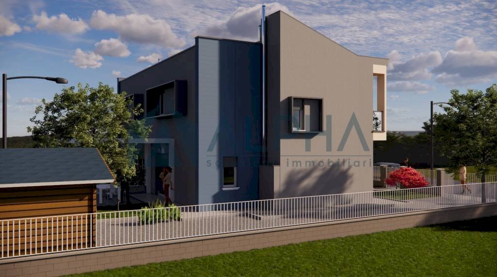 Facciata - Villa via Premilcuore, frazione Sant'egidio, Cesena - foto 1