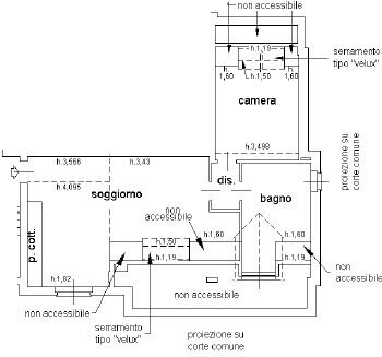 PLANIMETRIA - Mansarda Via Bianca Gerardi 4, Ciriè - planimetria 1