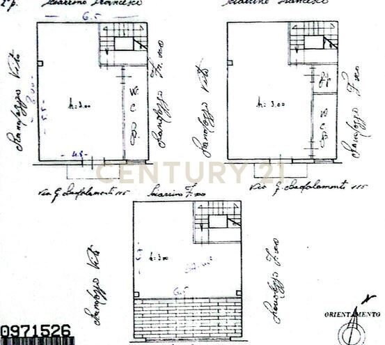 Cattura PLN 2,3,4.JPG - Portion of a house Via Giovanni Badalamenti 115, Carini - floor plans 1