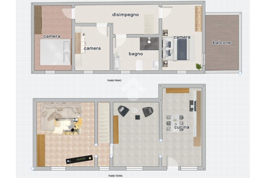 Rustico Via Orti, San Leo - planimetria 1