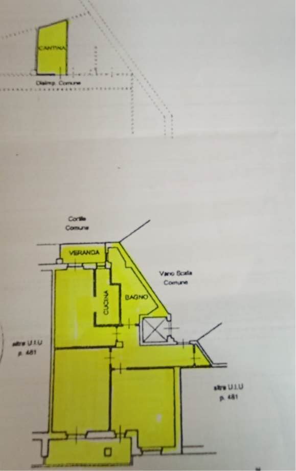 Three-room apartment via caraglio, Vignolo - floor plans 1