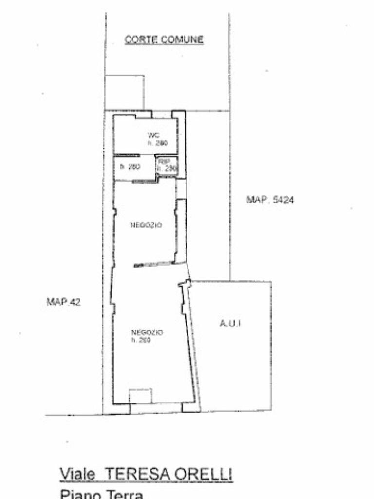 Shop Viale Teresa Orelli, Galliate - floor plans 1