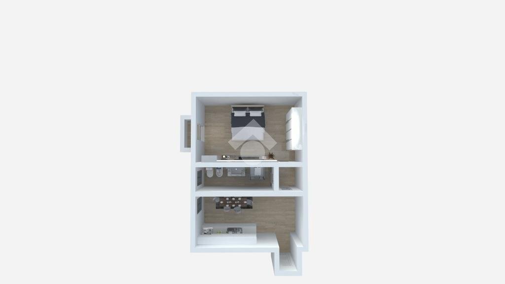 Bilocale Via Sile, Milano - planimetria 1