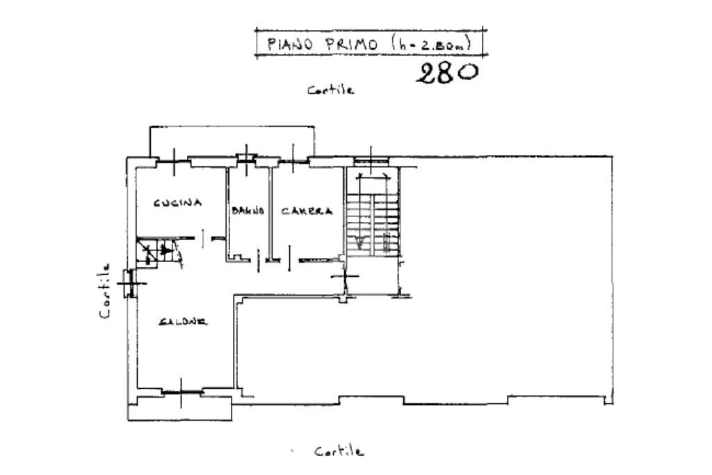 Apartment Borgata montecomposto, Rubiana - floor plans 1