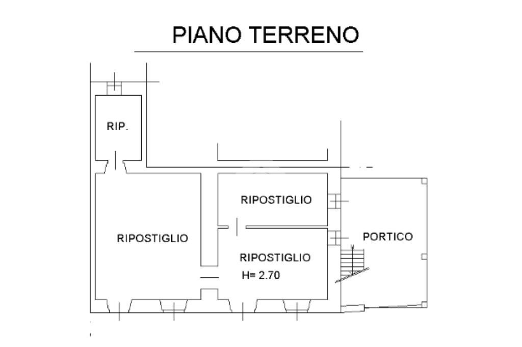 Casa semi indipendente Via E. Fermi, Borgomanero - planimetria 1