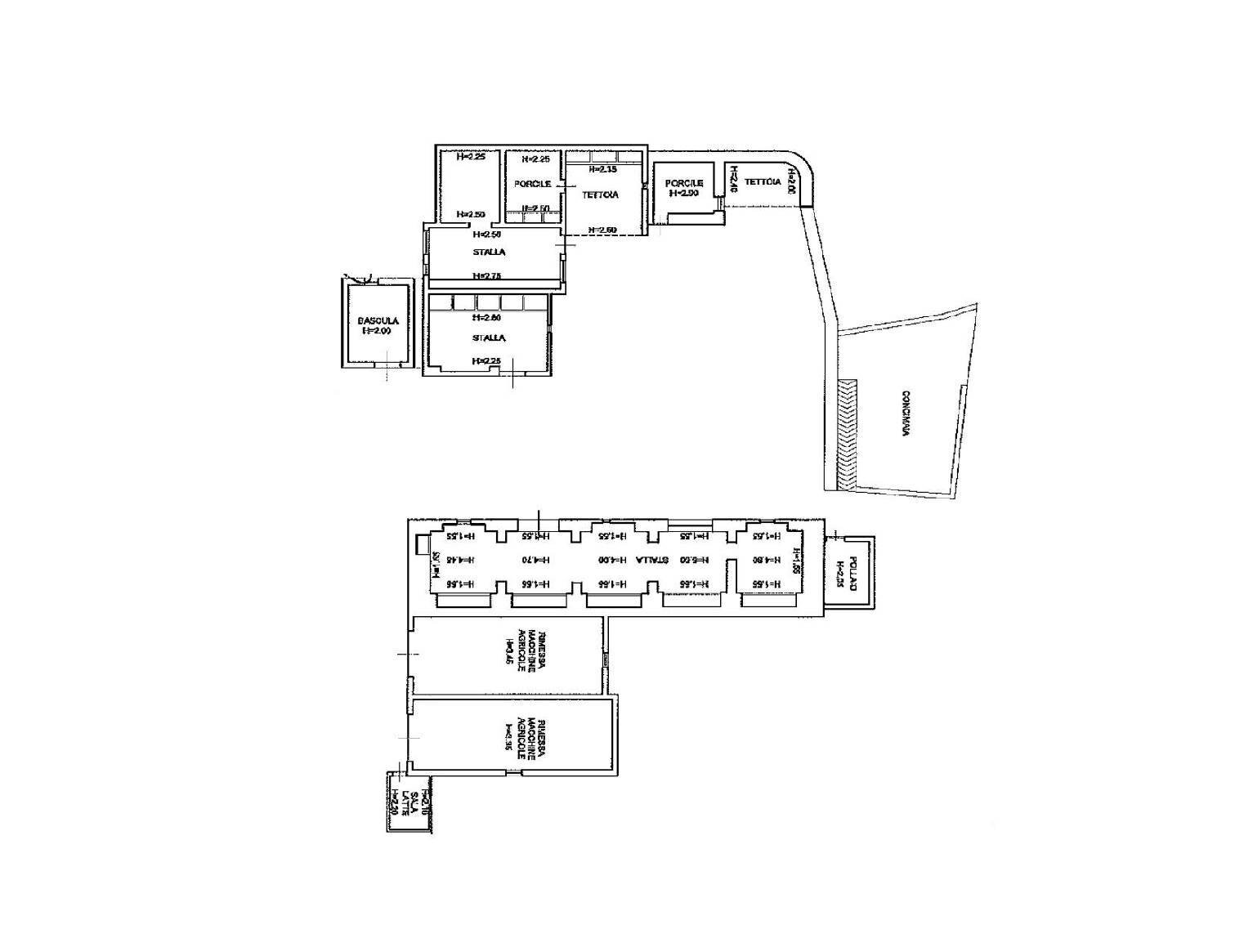 Locale Commerciale Contrada Scarciglia, Monopoli - planimetria 1
