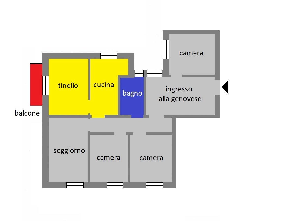 Foto 2 - Appartamento Via Avezzana, Genova - foto 2