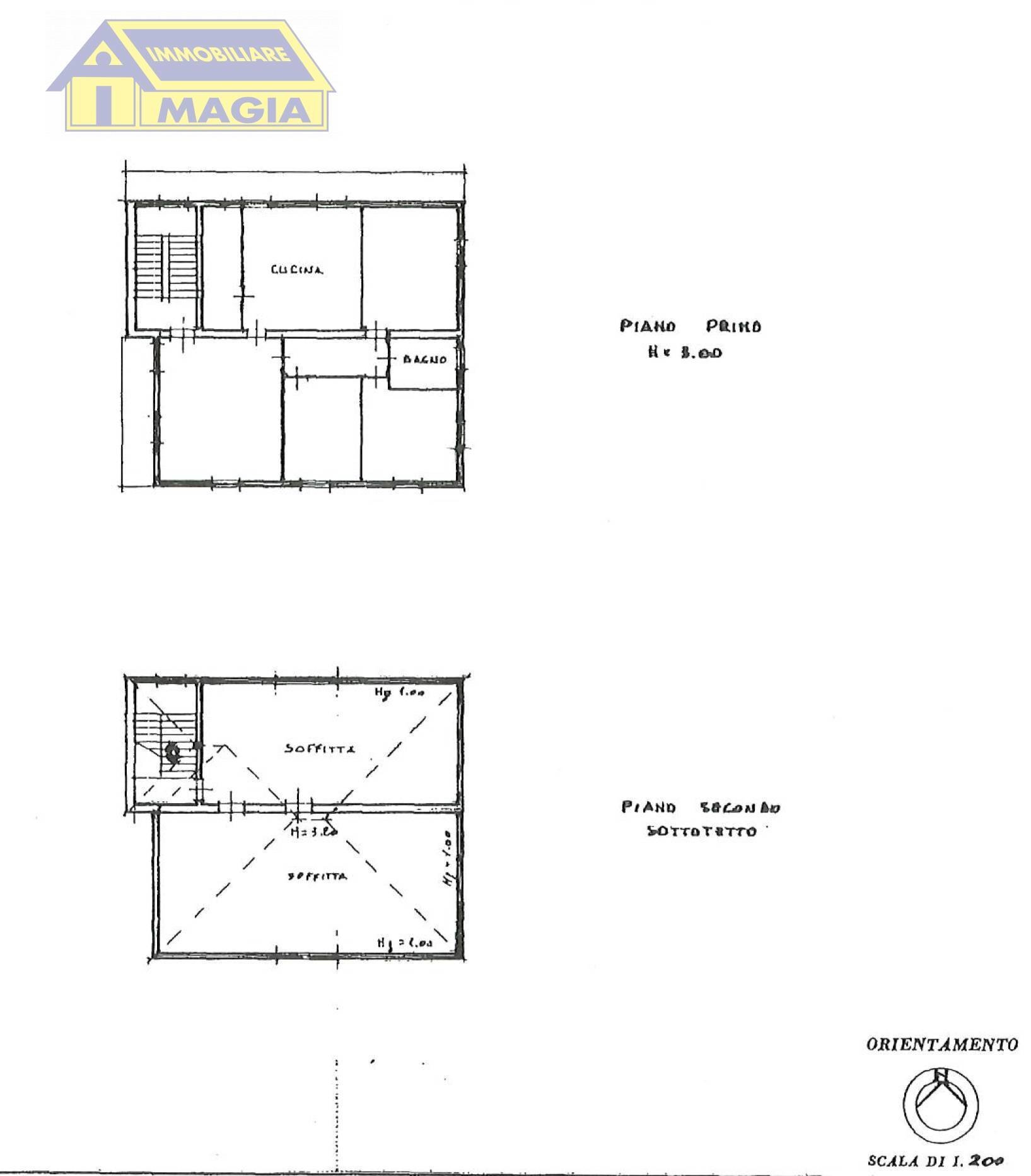 Foto 18 - Appartamento 4, Castel di Lama - planimetria 1