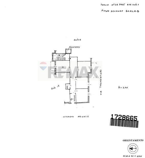 Pianta 2D - Three-room apartment Via Tremestieri
 
15, Mascalucia - floor plans 1