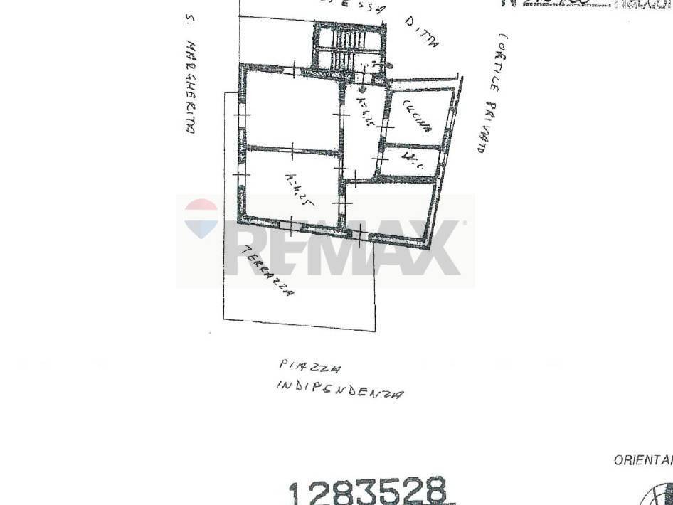 Pianta 2D - Three-room apartment Via Santa Margherita
 
6, Paterno - floor plans 1